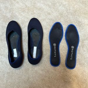 Rothy’s Navy Flats